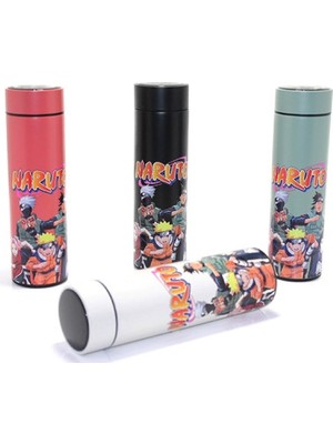 Marsilyan Anime Baskılı Digital Göstergeli Termos 500 ml
