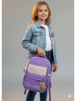 zuzumax Backpack Çok Bölmeli Okul & Günlük Sırt Çantası