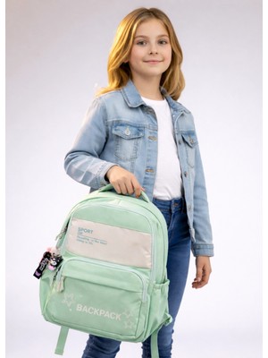 zuzumax Backpack Çok Bölmeli Okul & Günlük Sırt Çantası
