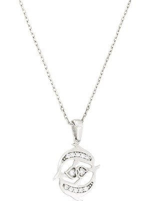 T51 Tuğrul Altın Altın Balık Kolye T001232