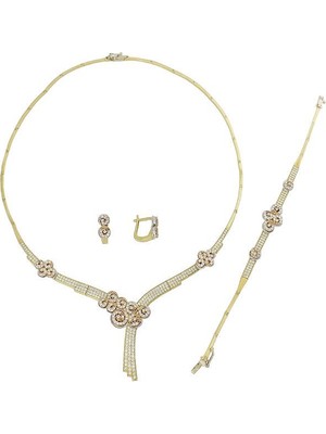 T51 Tuğrul Altın Altın Üçlü Set T003825