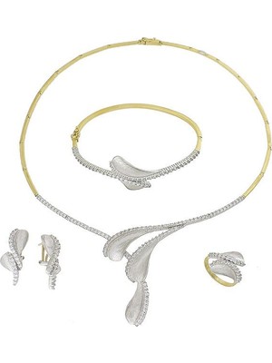 T51 Tuğrul Altın Altın Dörtlü Set T007242