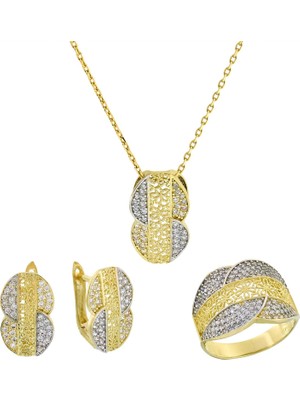 T51 Tuğrul Altın Altın Üçlü Set T024639