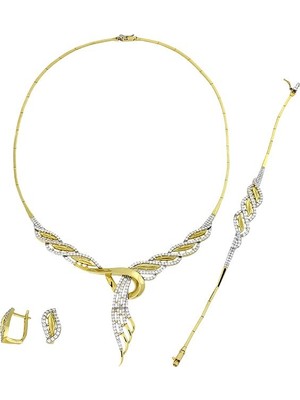 T51 Tuğrul Altın Altın Üçlü Set T007436