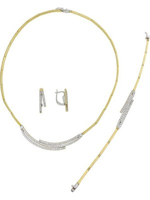 T51 Tuğrul Altın Altın Üçlü Set T007324
