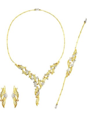 T51 Tuğrul Altın Altın Üçlü Set T021167