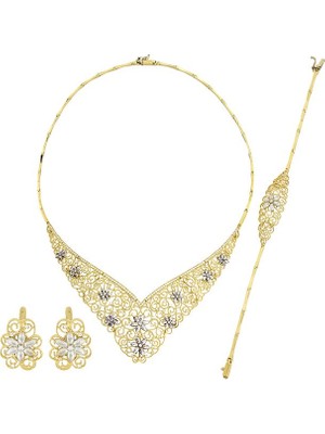 T51 Tuğrul Altın Altın Üçlü Set T021170