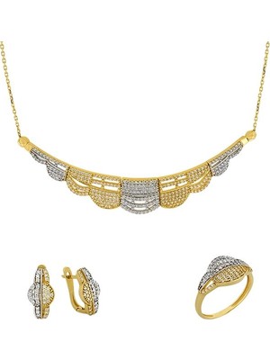 T51 Tuğrul Altın Altın Üçlü Set T020997