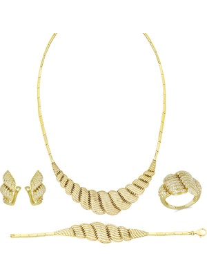 T51 Tuğrul Altın Altın Dörtlü Set T052169