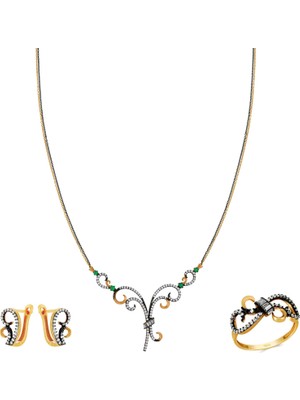 T51 Tuğrul Altın Altın Üçlü Set T031206