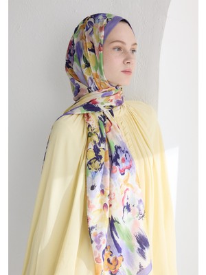 Fresh Scarfs Vinnie Floş Viskon Şal Lavanta