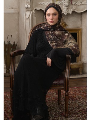 Fresh Scarfs Seraphina Desen Şal Siyah