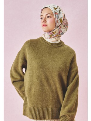 Fresh Scarfs A Cindrella's Dream Desen Floş Viskon Eşarp Sunshine