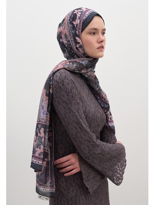 Fresh Scarfs Ariane Desen Şal Mor