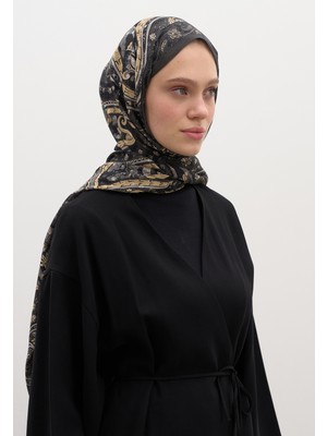 Fresh Scarfs Panthea Desen Şal Antrasit