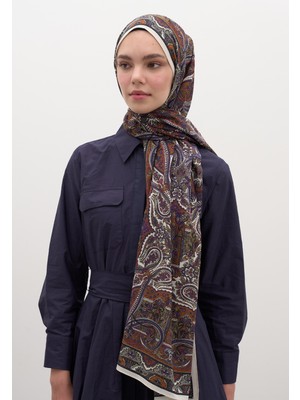 Fresh Scarfs Slyvie Desen Şal Mor