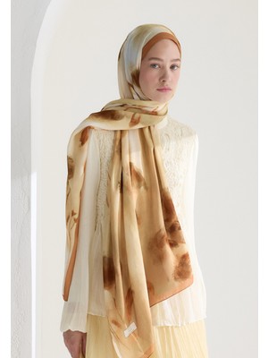 Fresh Scarfs Polly Floş Viskon Şal Sahra