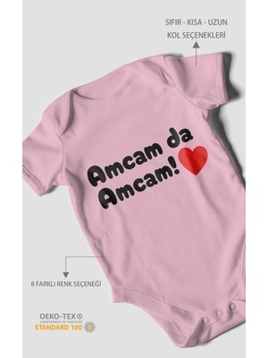 Morivo Kids Amcam Temalı Kısa Kollu Bebek Body %100 Pamuk
