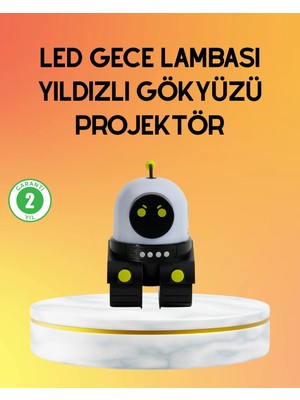 Brf Store Bascisell Taşınabilir Lityum Bataryalı LED Gece Lambası ve Projektör