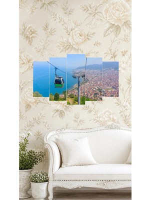 Ordu Boztepe,simetrik Mdf Tablo,5li