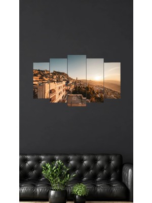Mardin,simetrik Mdf Tablo,5li