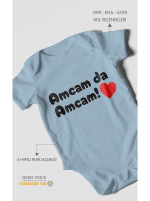 Morivo Kids Amcam Temalı Kısa Kollu Bebek Body %100 Pamuk