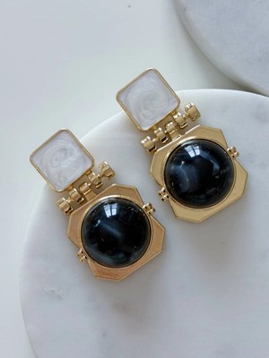 Charmlucky Vintage Kare Küpe