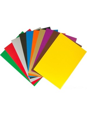 DRK PRINT A4 Parça Renkli Folyo 10 Adet