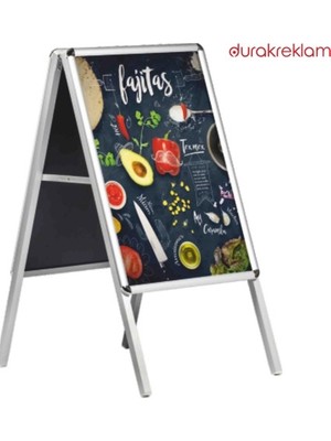 DRK PRINT Kaldırım Reklam Panosu A Pano 70 x 100 cm