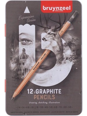 Bruynzeel Expression Graphite 12'li Set