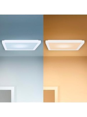 Wiz Beyaz Akıllı Sıva Üstü Rgb Kare Panel Tavan Armatürü 12W