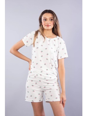 Mckanzie Kısa Kol Üst Şort Alt Pijama Takımı