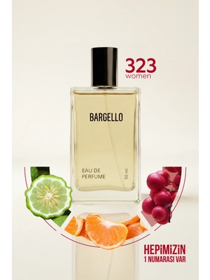 Bargello 323 Kadın 50 ml EDP Parfüm Çiçeksi Koku ile Şık Hediye Seçeneği