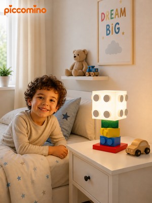 Piccomino LEGO Tasarımlı Çocuk Odası Abajuru
