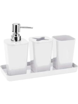 Küvetli Mor Sabun Banyo Seti