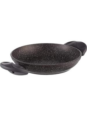 20 cm Dövme Yumurta Sahanı Siyah