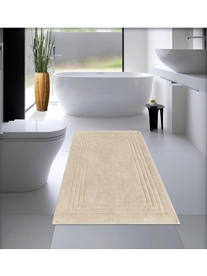Ekru Banyo Paspası 60X100