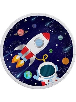 Benim Marifetlerim - Kozmik Galaxy Tabak 8 Adet