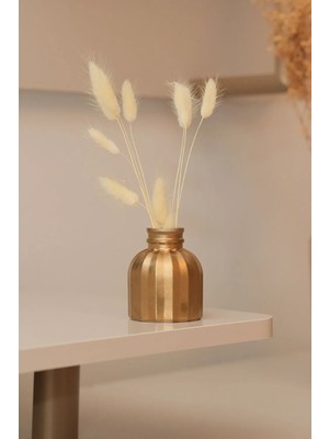 Otaera Nazik Çizgiler Vazo | Modern & Minimal Dekoratif Obje, Salon ve Ofis Çiçeklik, Dekoratif Vazo, Pampas Vazosu