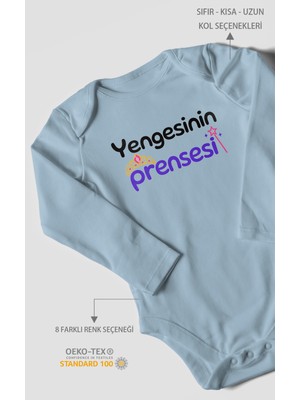 Morivo Kids Yengesinin Prensesi Uzun Kollu Çıtçıtlı Bebek Body