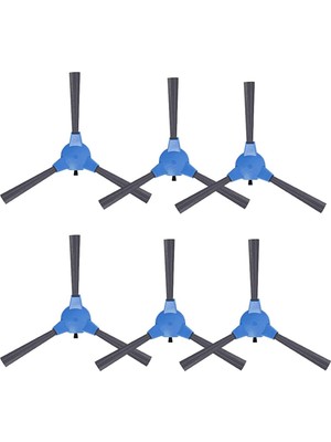 Detetap Eufy Robovac 11S, Robovac 12, Robovac 15C, Robovac 30, Robovac 30C, Robovac 35C Vakum, 6 Paket Için Yan Fırça Değiştirme