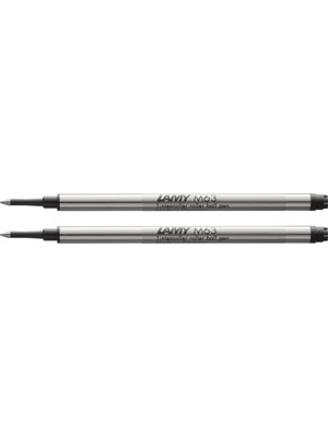 Lamy M63 Siyah Roller Kalem Yedeği 2'li Set