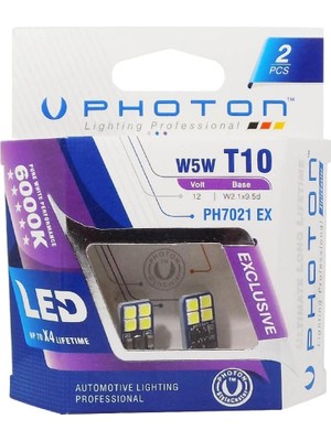 Ampul T10 W5W Canbus Led(2'li Blister) Pht PH7021 Ex B2