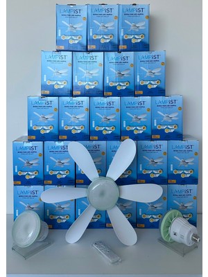 Lampist Ledli Pervanneli Ampul (Fan LED Ampul 6 Kanat) LP7377