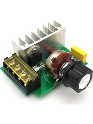 Ac 220V 4000W Dimmer Scr Switch Manuel Control