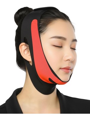 Yüz Korsesi Çene Boyun Bandı, Horlama Önleyici ve Gıdı Toparlayıcı Maske, Unisex - Elilom