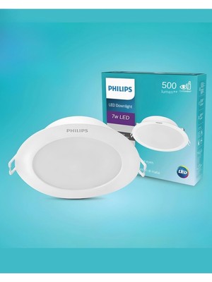 Phılıps Eridani DL190B 7W 100MM Delik Çapı 4000K Gün Işığı 550LÜMEN Spot