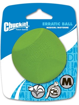 Chuckit! CH201101 Erratic Ball Medium Tekli Paket
