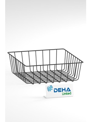 Tel Sepet Xl Mutfak Banyo Makyaj Düzenleyici Organizer Dolap Içi Düzenleyici Çok Amaçlı Sepet