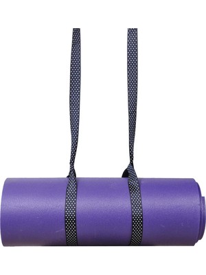 Yoga Matı Pilates Kamp Sandalyesi Plaj Hasırı Taşıma Kemeri Bağlama Askısı Çok Amaçlı Silindir Taşıma Kayışı Puantiyeli
